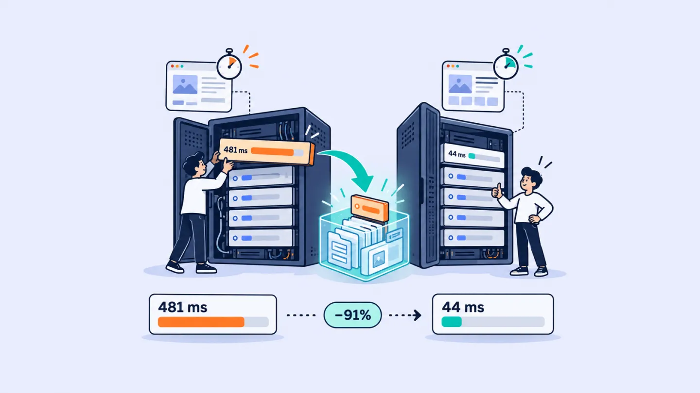 How our own Server-Timing header showed us where 437 milliseconds went